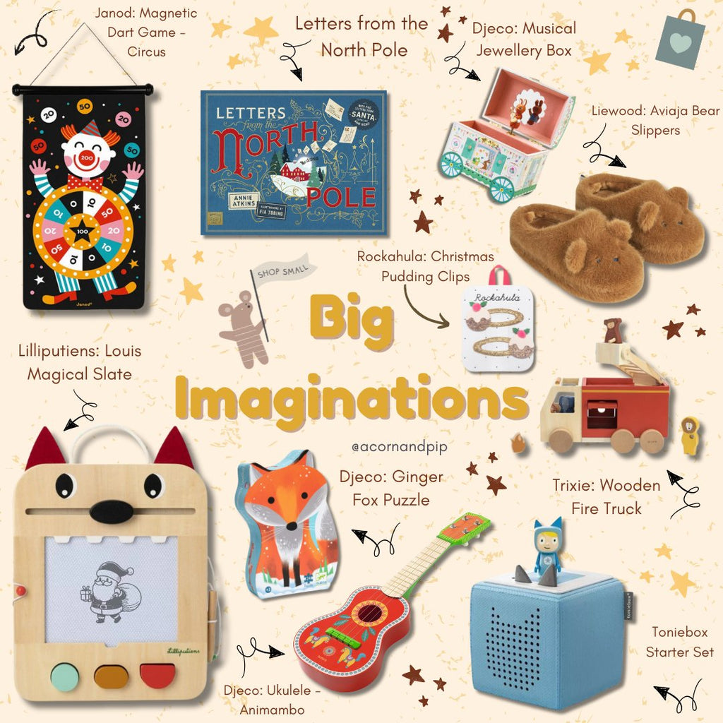 Big Imaginations: Pre-School Christmas Gift Guide 🎄2024 - Acorn & Pip