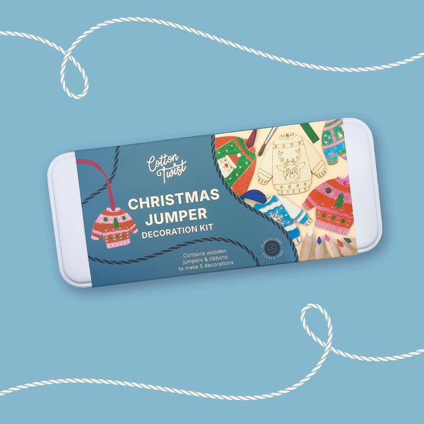 Cotton Twist: Christmas Jumper Decoration Kit