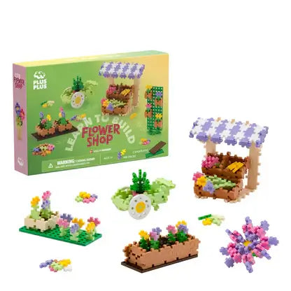 Plus-Plus: Learn to Build Flower Shop (600pcs)
