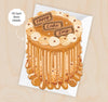 Two For Joy Illustration: Best Dad - Cake Card