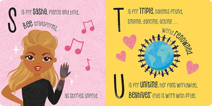 ABC of Beyonce (Boardbook) - Acorn & Pip_Bookspeed