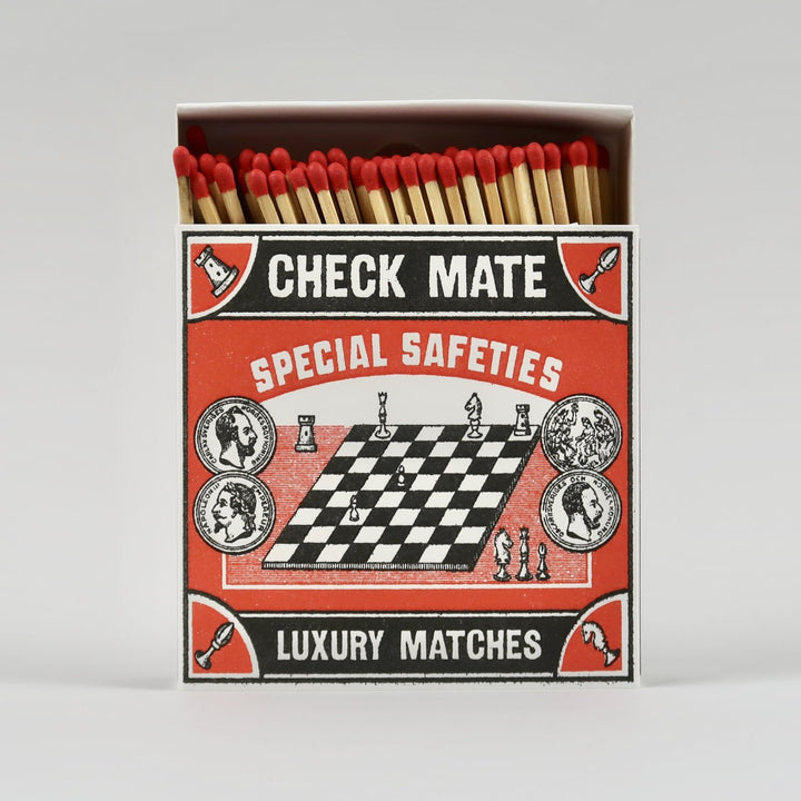 Archivist: Square Matchbox Matches - The Check Mate