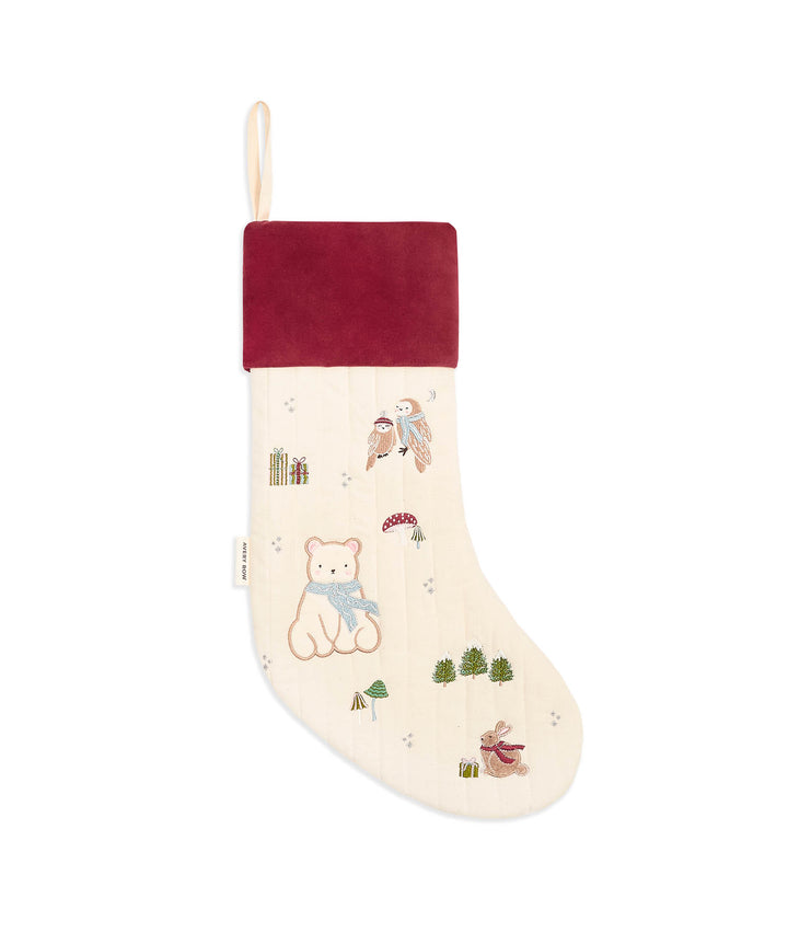 Avery Row Polar Bear Christmas stocking