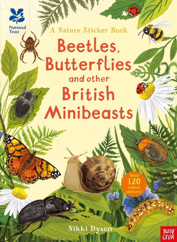 Beetles, Buttlerflies & other British Minibeasts (Activity Book) - Acorn & Pip_Bookspeed