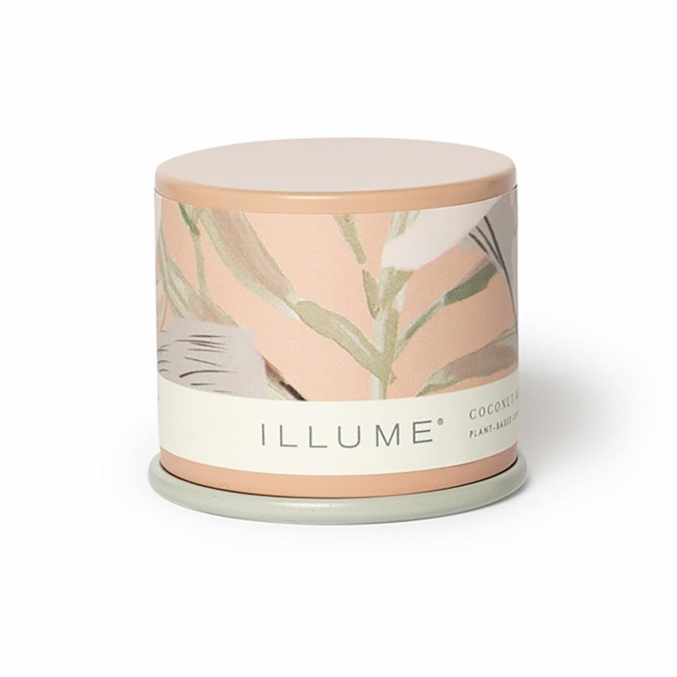 Bloomingville: Coconut Milk Mango Demi Vanity Tin Candle, Rose,(85g) - Acorn & Pip_Bloomingville