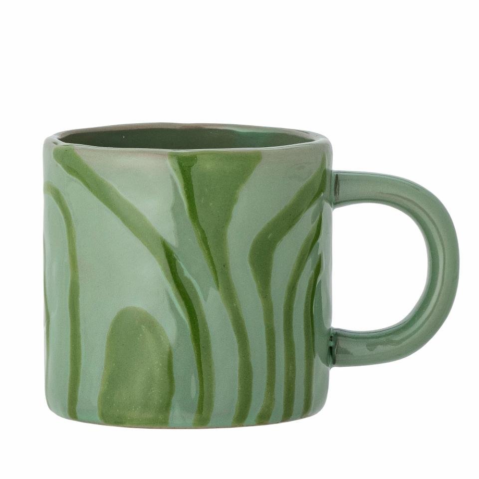 Bloomingville: Ninka Stoneware Mug - Green - Acorn & Pip_Bloomingville
