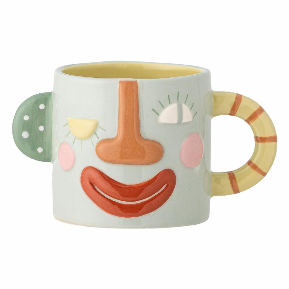 Bloomingville: Sylvie Cup - Blue (Face) - Acorn & Pip_Bloomingville