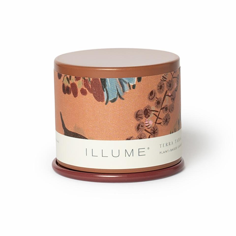 Bloomingville: Terra Tabac Demi Vanity Tin Candle, Brown (85g) - Acorn & Pip_Bloomingville
