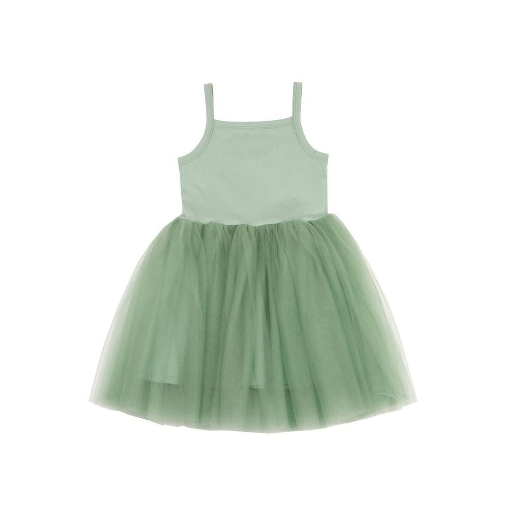 Bob & Blossom: Forest Green Dress - Acorn & Pip_Bob & Blossom