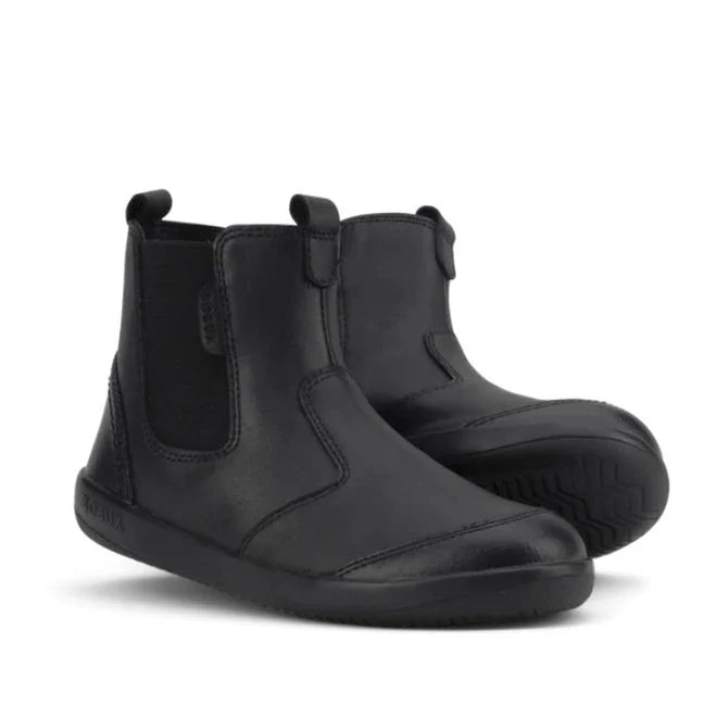 Bobux: Jodhpur School Boot - Black - Acorn & Pip_Bobux