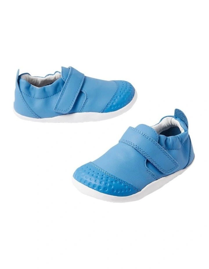 Bobux: Xplorer Go Velcro Pre - Walkers - Azure Blue - Acorn & Pip_Bobux