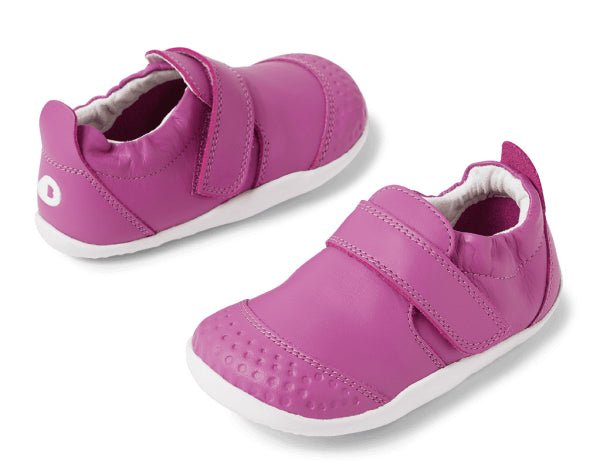 Bobux: Xplorer Go Velcro Pre - Walkers - Orchid - Acorn & Pip_Bobux