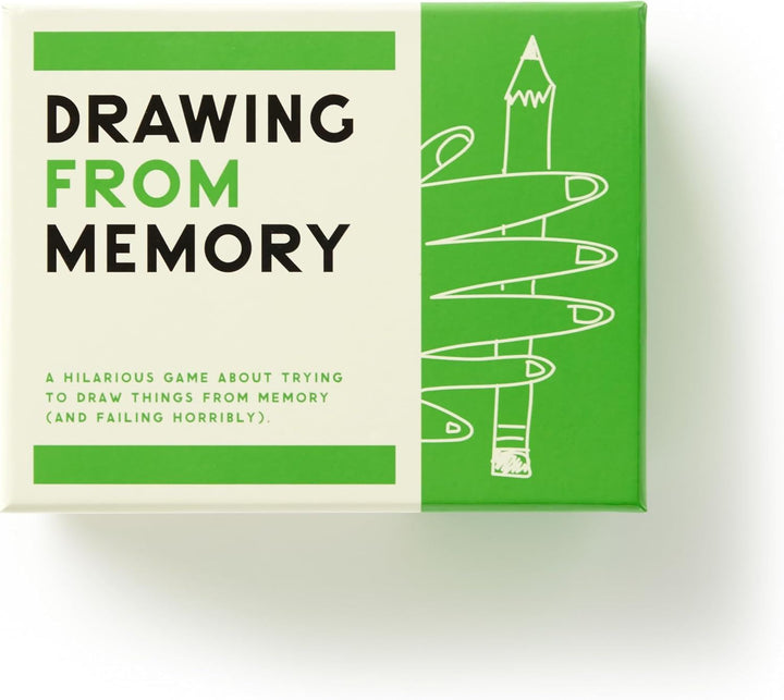 Brass Monkey Drawing From Memory green party game box