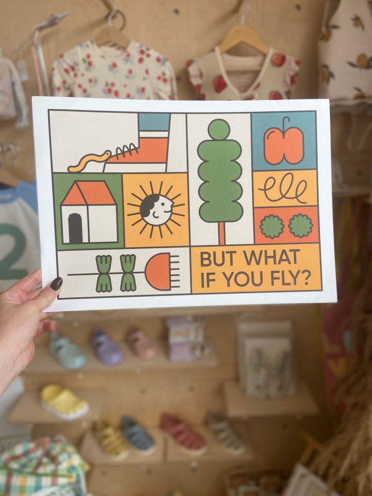 But What If You Fly - A3 Print - Acorn & Pip_Acorn & Pip