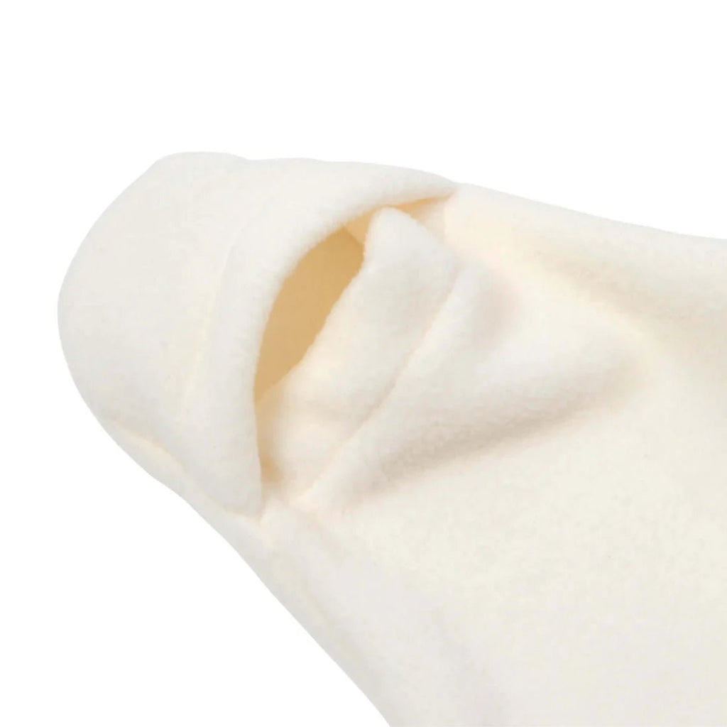 Clair de Lune: Star Fleece Baby Wrap Blanket (6 - 12 months) Cream - Acorn & Pip_Clair de Lune