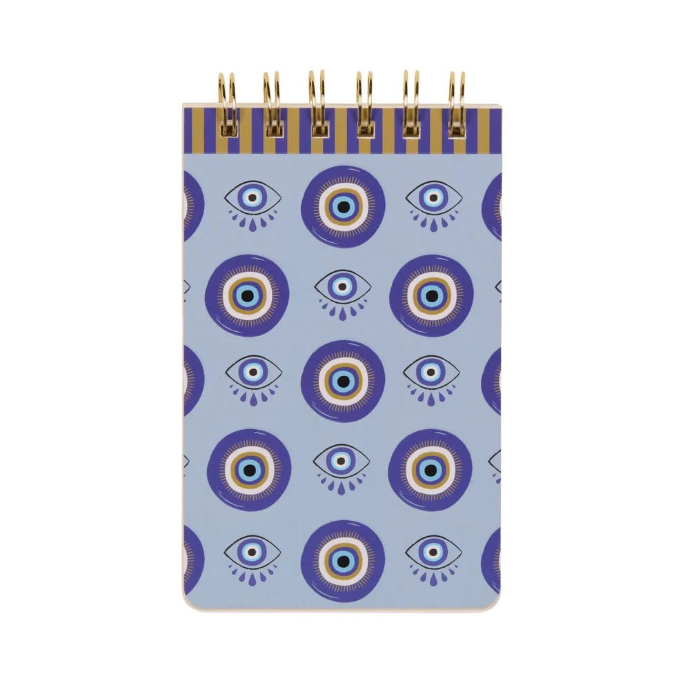 Designworks: A Dopo Eye Twin Wire Notepad - Acorn & Pip_Designworks