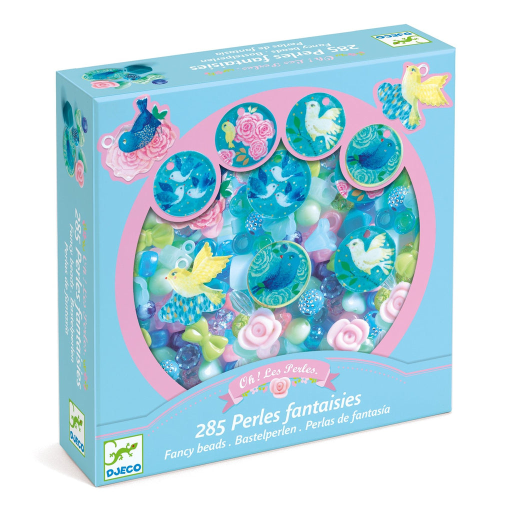 Djeco: Fancy Beads - Birds - Acorn & Pip_Djeco