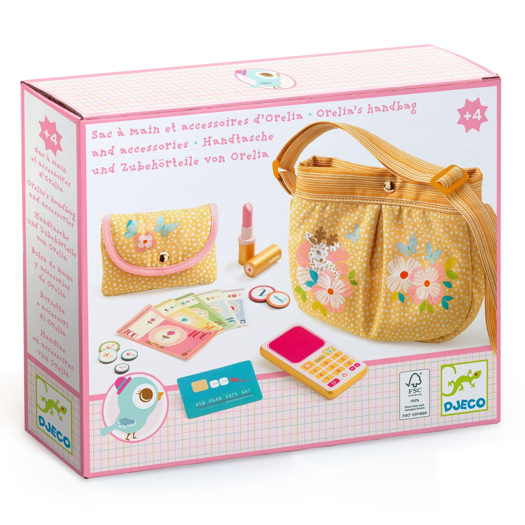 Djeco: Imitation - Orelia's Handbag & Accessories - Acorn & Pip_Djeco