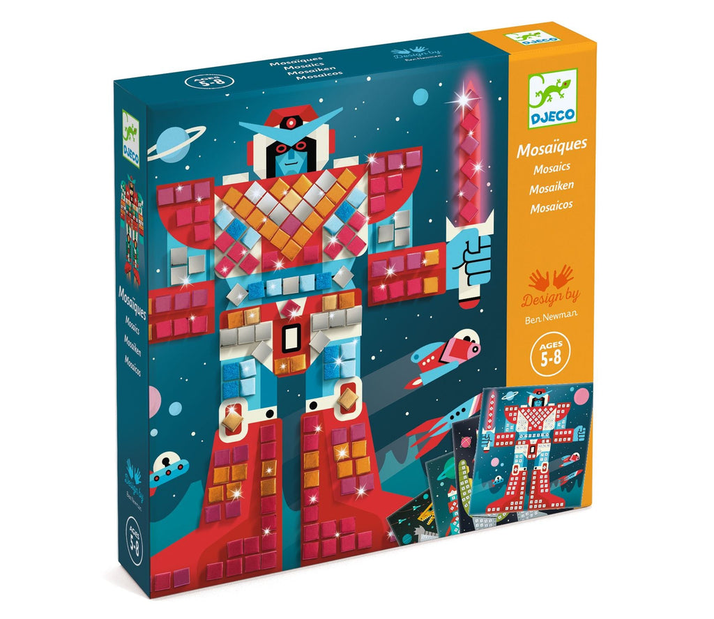 Djeco: Mosaics - Space Battle - Acorn & Pip_Djeco