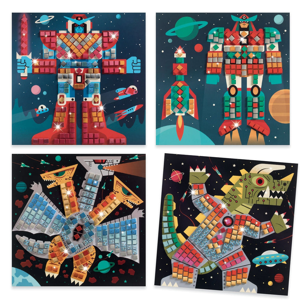 Djeco: Mosaics - Space Battle - Acorn & Pip_Djeco