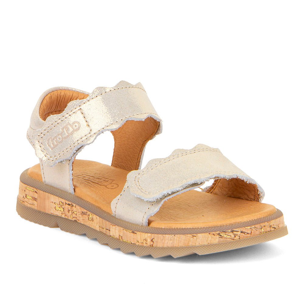 Froddo: Alana Girl's Sandals - Gold Shine - Acorn & Pip_Froddo