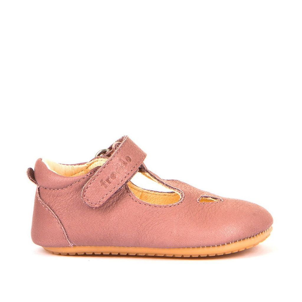 Froddo: Pre Walker Velcro T - Bar Shoe - Nude - Acorn & Pip_Froddo