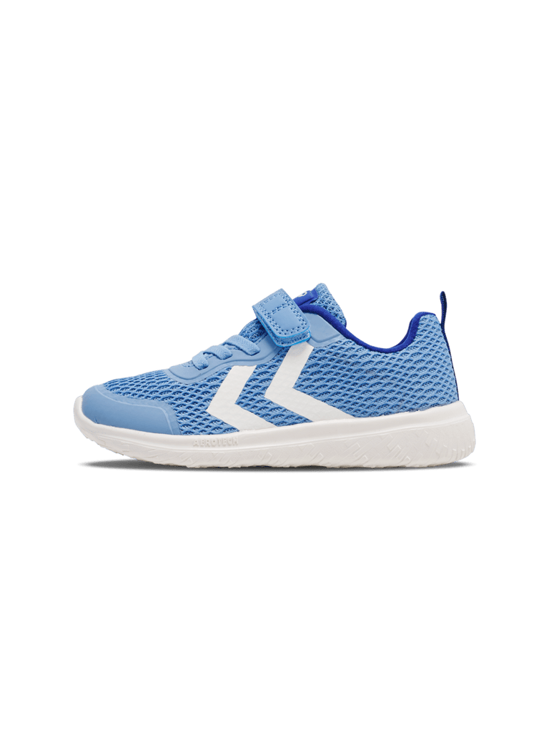 hummel: Actus Velcro Recycled Trainers - Lichen Blue - Acorn & Pip_hummel