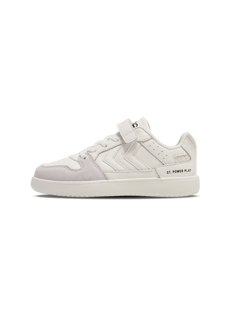 Hummel: St. Power Play Velcro Trainers Jr - White - Acorn & Pip_hummel