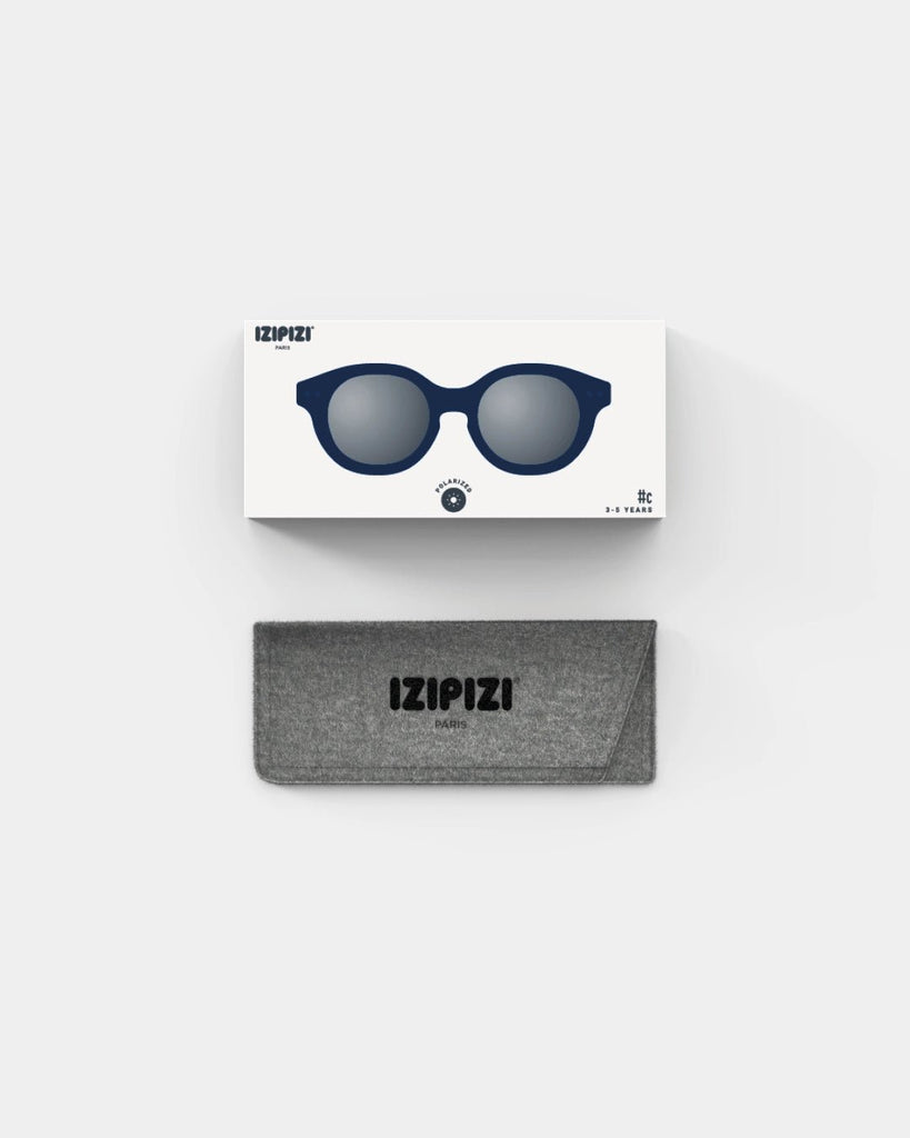 Izipizi: Kids Plus Sunglasses #C - Denim Blue (3 - 5 Years) - Acorn & Pip_Izipizi