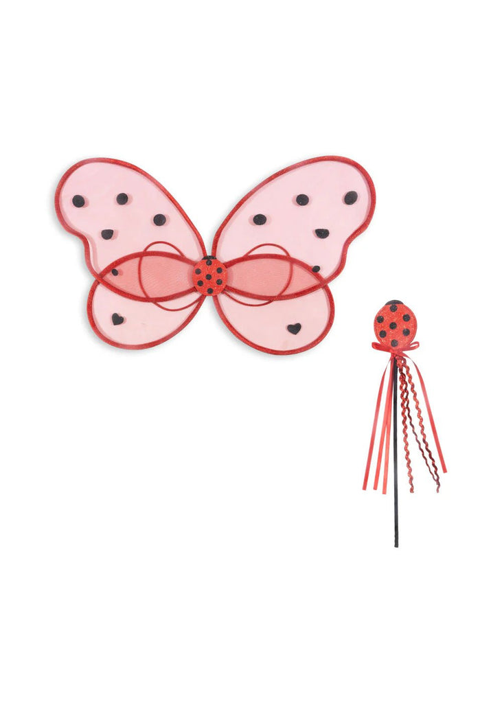 Konges Sløjd: FAIRY LADYBUG COSTUME - LADYBUG GLITTER - Acorn & Pip_Konges Sløjd