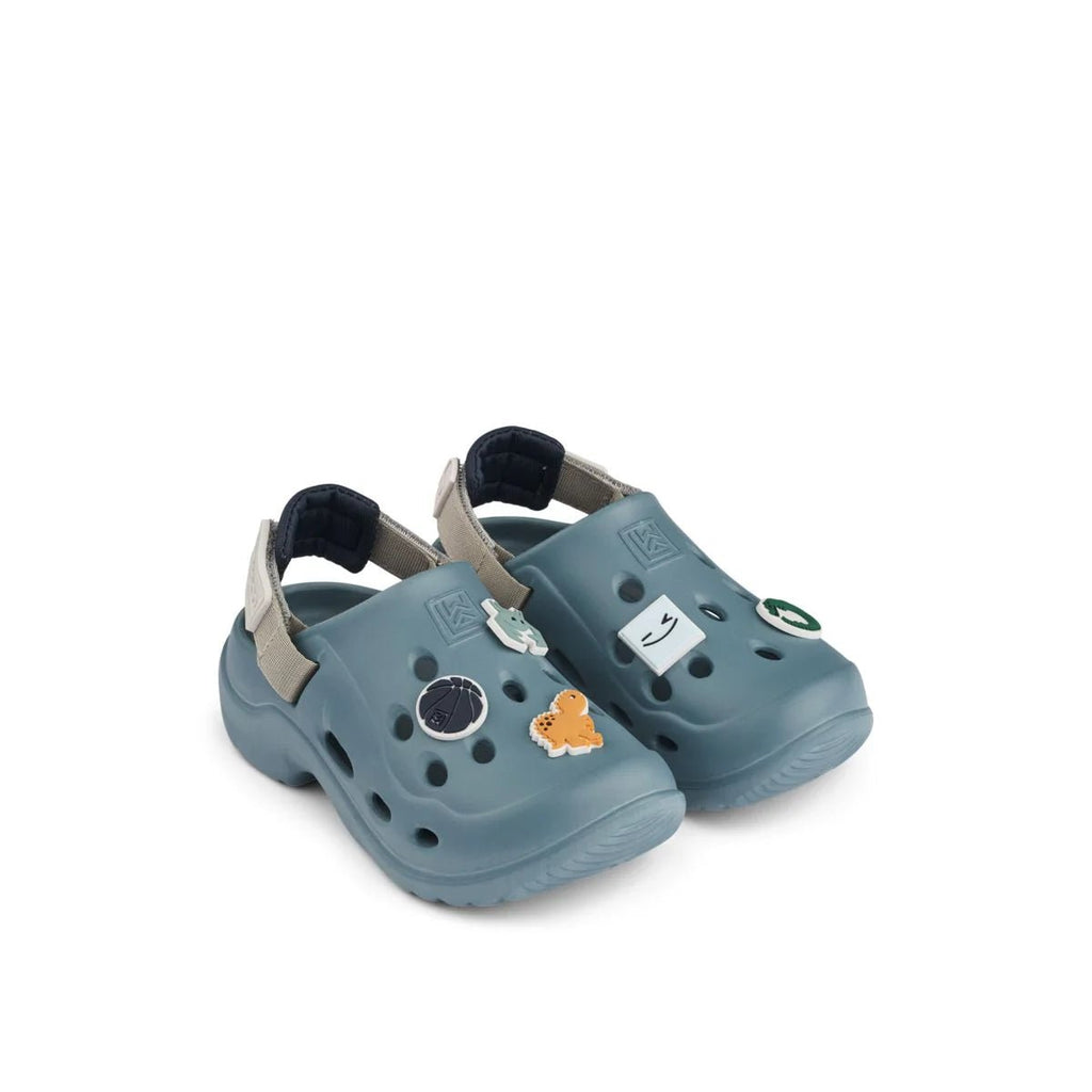 Liewood: Milas Sandals - Whale Blue - Acorn & Pip_Liewood