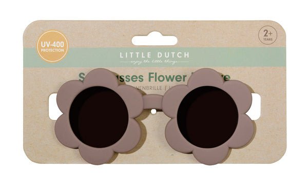 Little Dutch: Sunglasses Flower - Mauve - Acorn & Pip_Little Dutch
