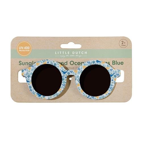 Little Dutch: Sunglasses Round - Ocean Dreams Blue - Acorn & Pip_Little Dutch