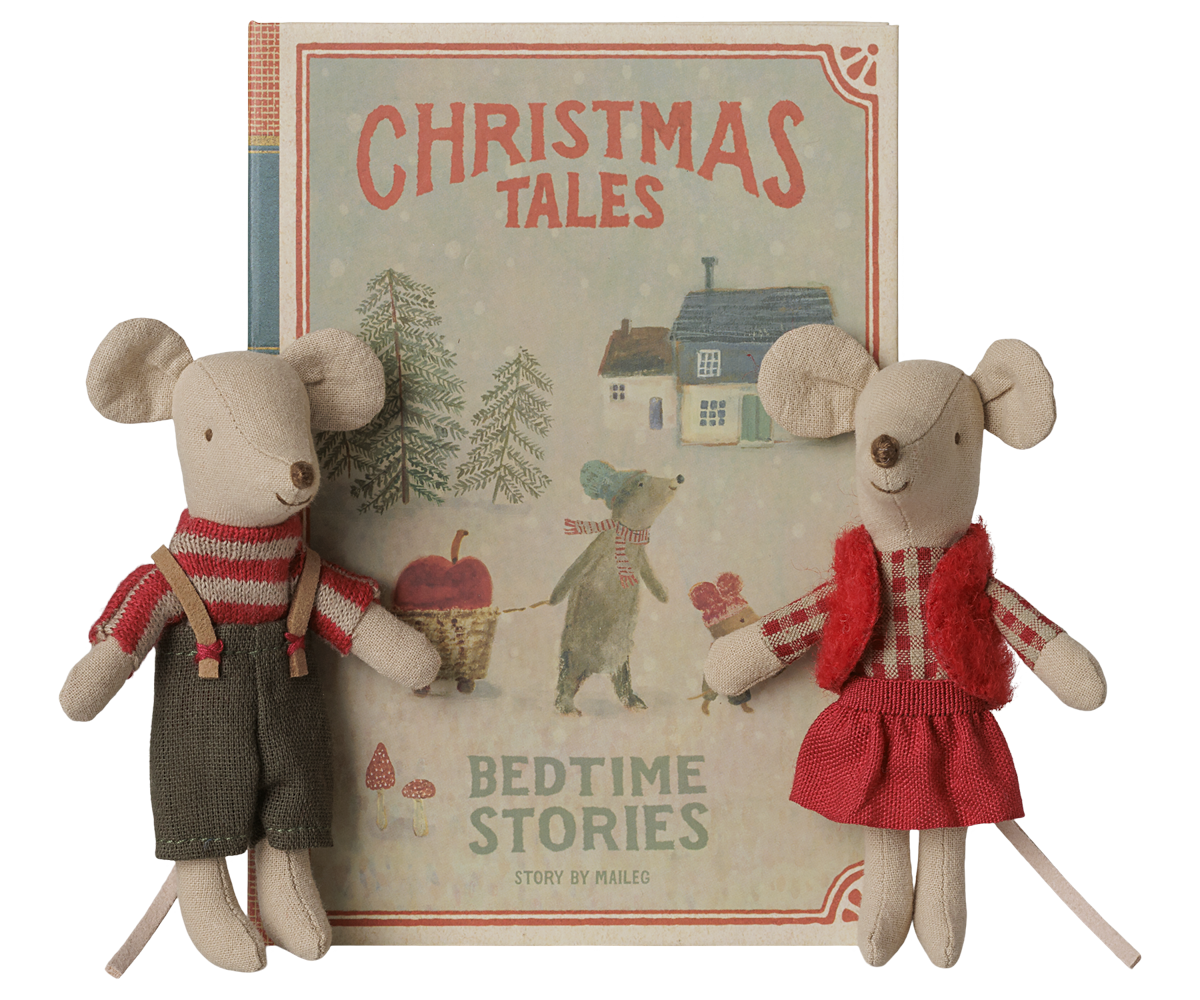 Maileg Christmas twin mice