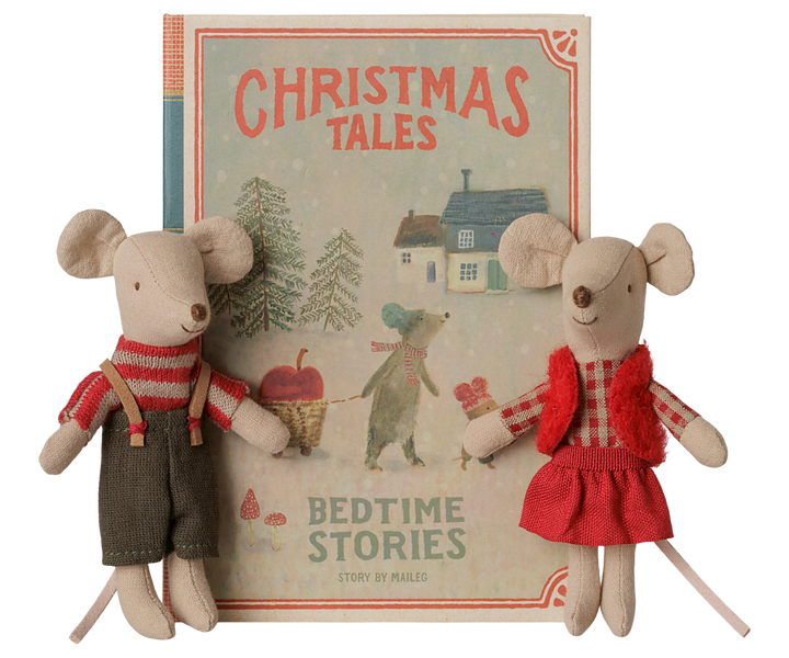 Maileg Christmas twin mice