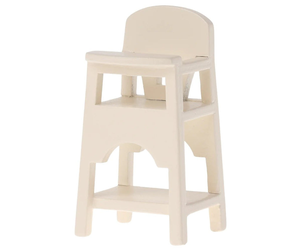 Maileg: High chair, Mouse - Off white - Acorn & Pip_Acorn & Pip