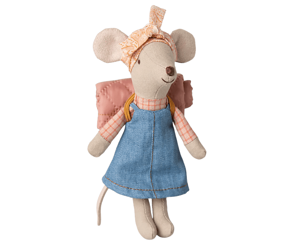 Maileg: Hiker Mouse, Big Sister (New) - Acorn & Pip_Maileg