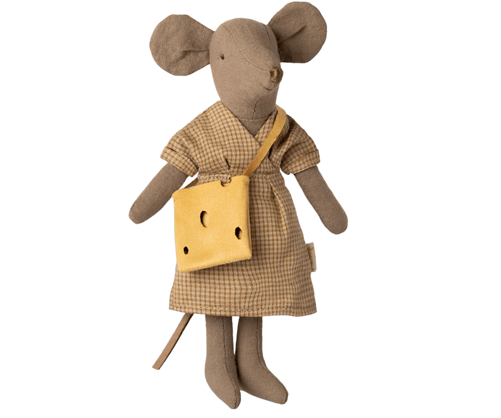 Maileg: Mum Mouse - Light Brown - Acorn & Pip_Maileg