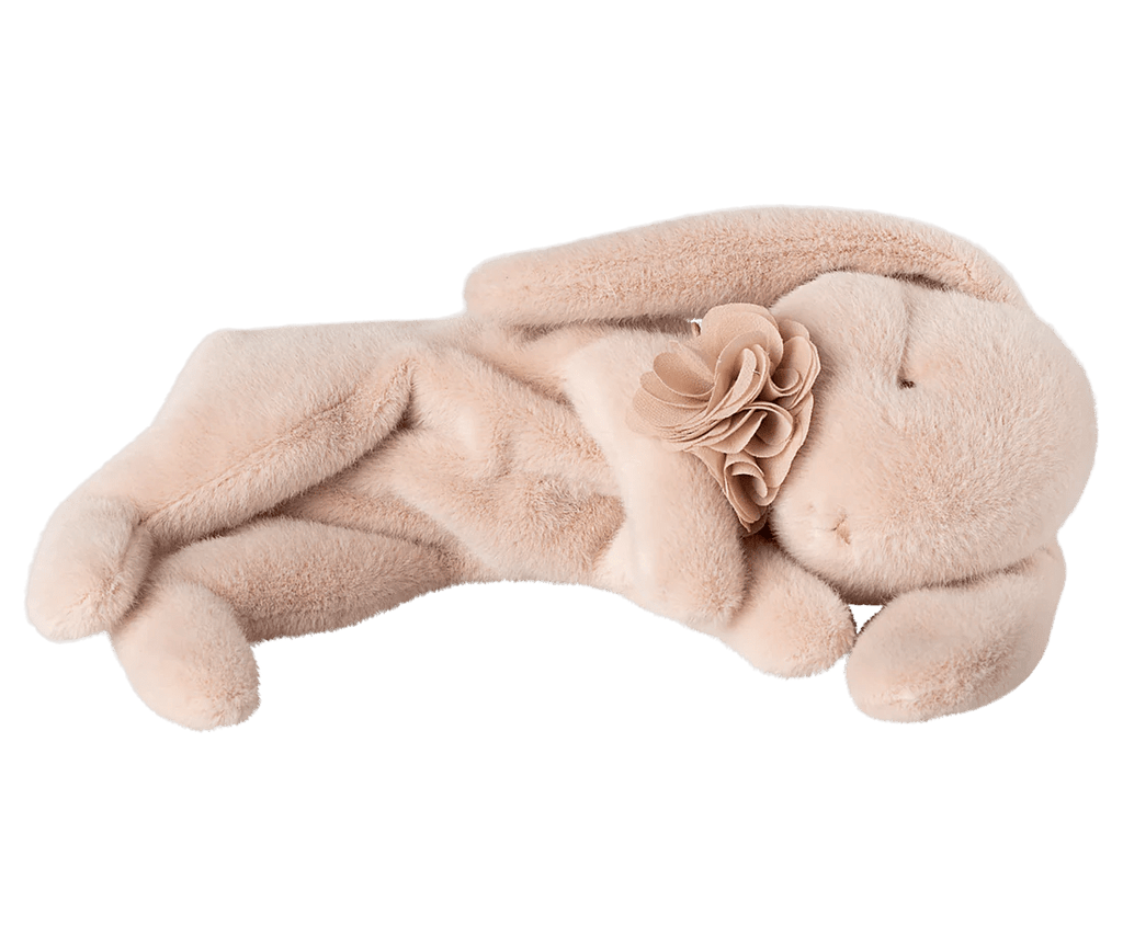 Maileg: Sleeping Bunny Plush - Small / Powder - Acorn & Pip_Maileg