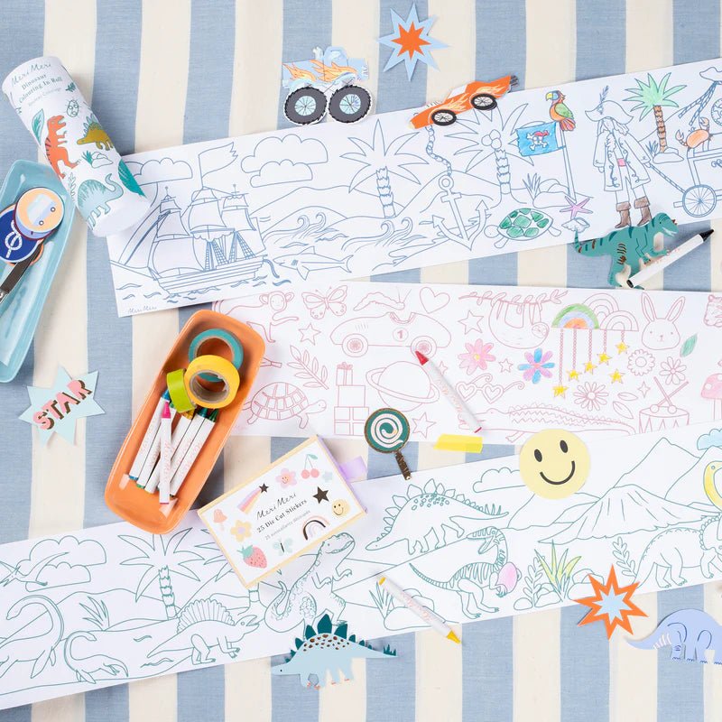 Meri Meri: Pirate Colouring Roll - Acorn & Pip_Meri Meri