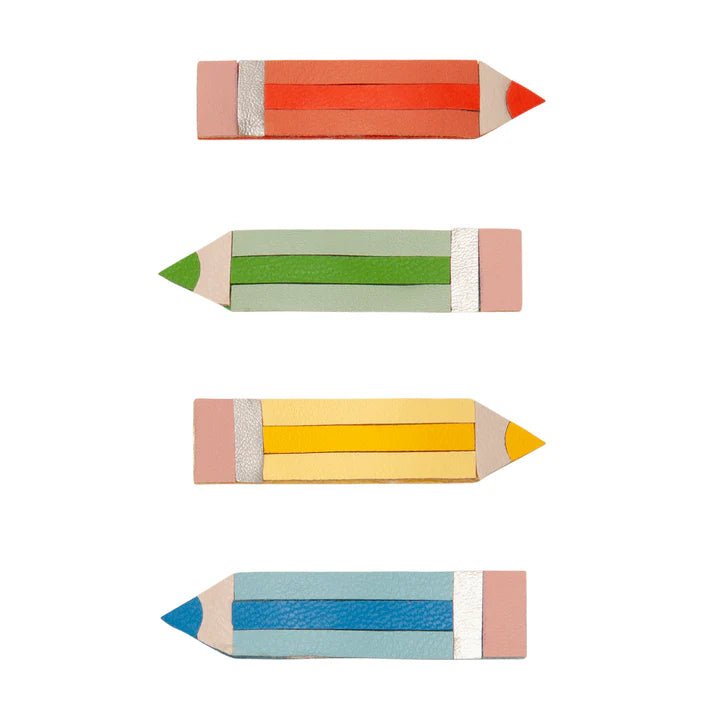 Mimi & Lula: Colouring Pencil Clips - Acorn & Pip_Mimi & Lula
