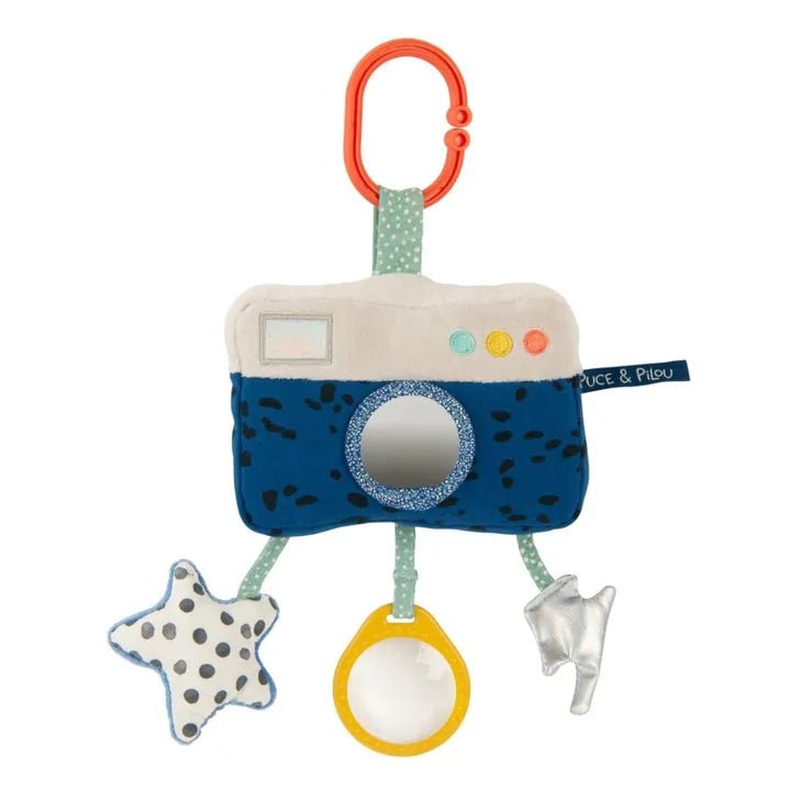 Moulin Roty: Baby Activity Camera Toy – Puce & Pilou - Acorn & Pip_Moulin Roty