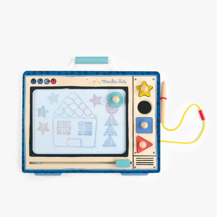 Moulin Roty Puce & Pilou magnetic drawing board