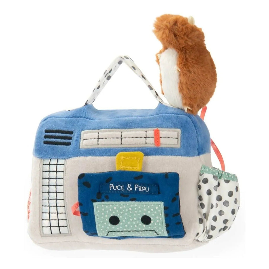 Moulin Roty: Puce & Pilou Musical Baby Toy – Retro Radio Cassette Player - Acorn & Pip_Moulin Roty