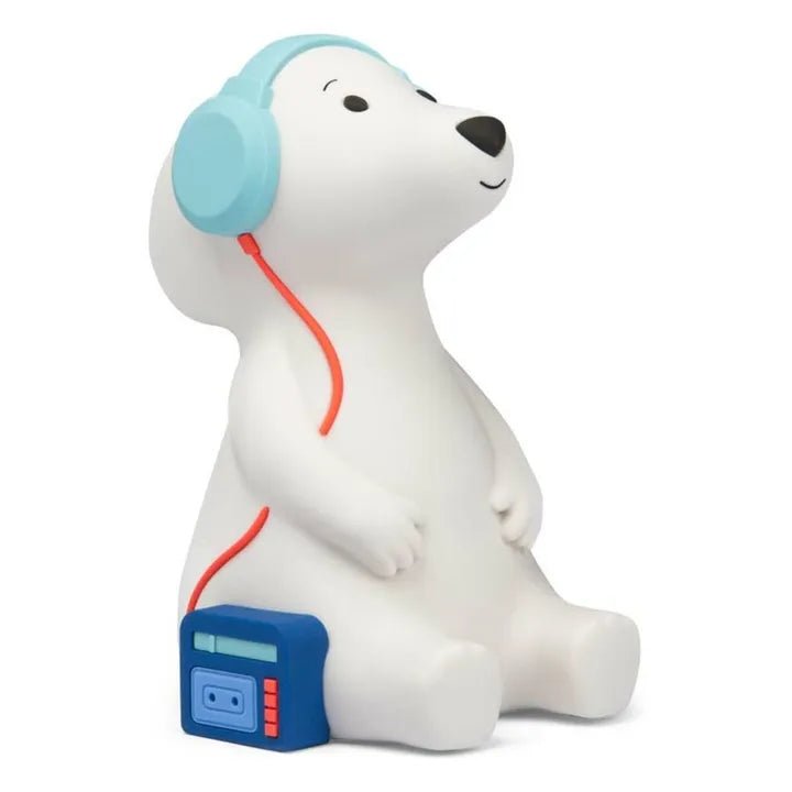 Moulin Roty: Silicone Dog Night Light - Puce & Pilou - Acorn & Pip_Moulin Roty