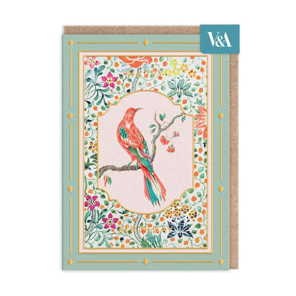 Ohh Deer: V&A Cottagecore Bird on a Branch Greetin - Acorn & Pip_Ohh Deer