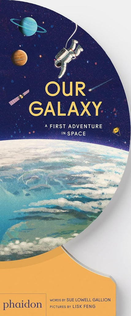 Our Galaxy - A First adventure in Space (Shaped Board Book) - Acorn & Pip_Bookspeed