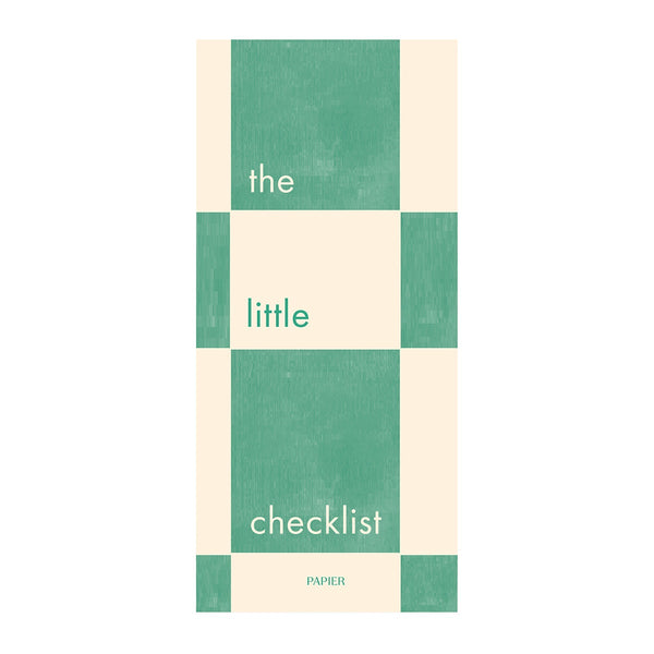 Papier The Little Checklist Tearaway List Pad