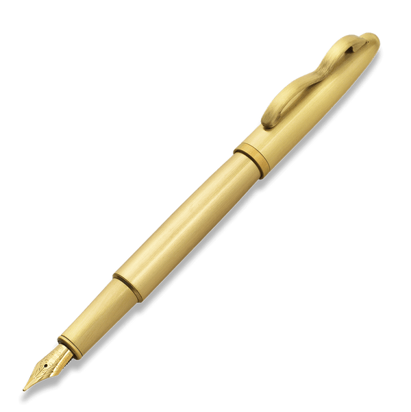 Papier Wave Refillable Fountain Pen – Gold