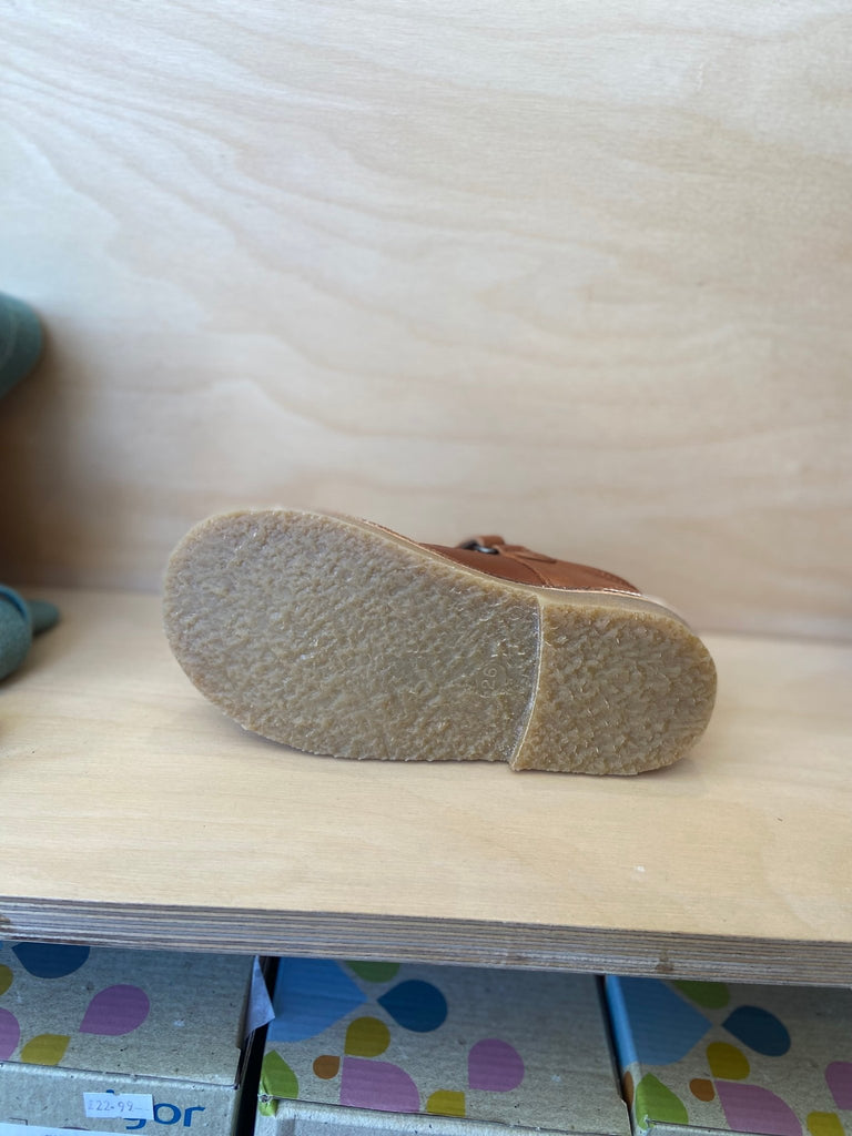 Petasil: Ciara 2 Velcro Shoes - Cognac Savana - Acorn & Pip_Petasil